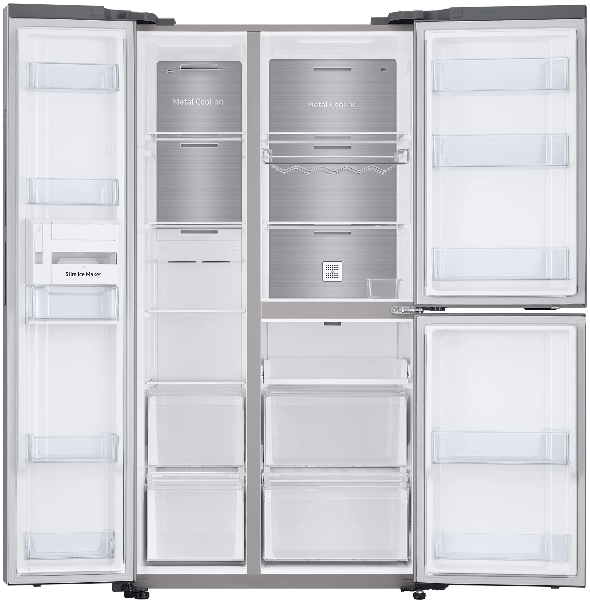 Картинка Холодильник SAMSUNG RS63R5571SL