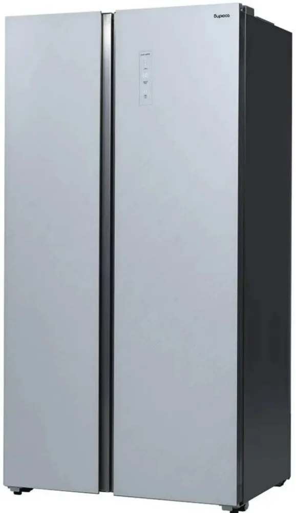 Фото Холодильник БИРЮСА SBS 541TWG белое текстур.стекло