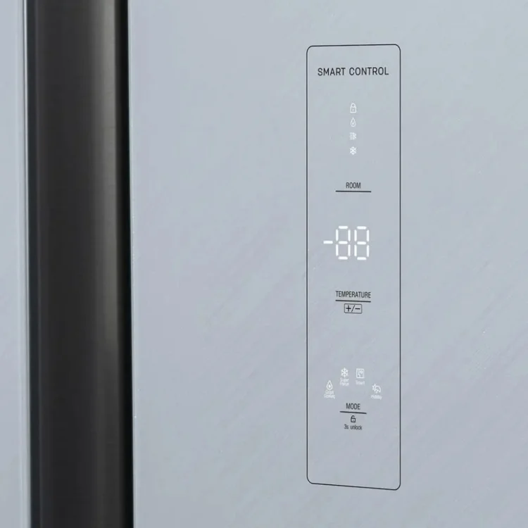 Купить Холодильник БИРЮСА SBS 541TWG белое текстур.стекло