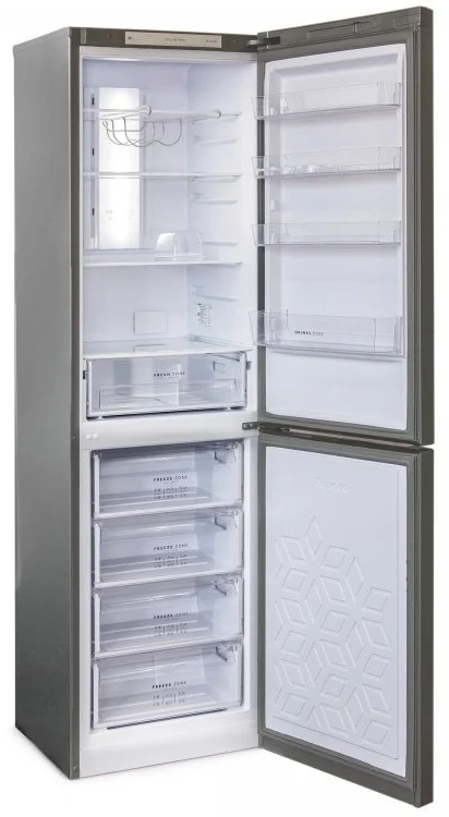 Купить Холодильник БИРЮСА I980NF нерж.сталь