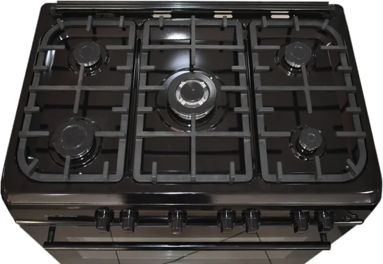 Фото Плита MILANO ML90G5/01 черная 9095