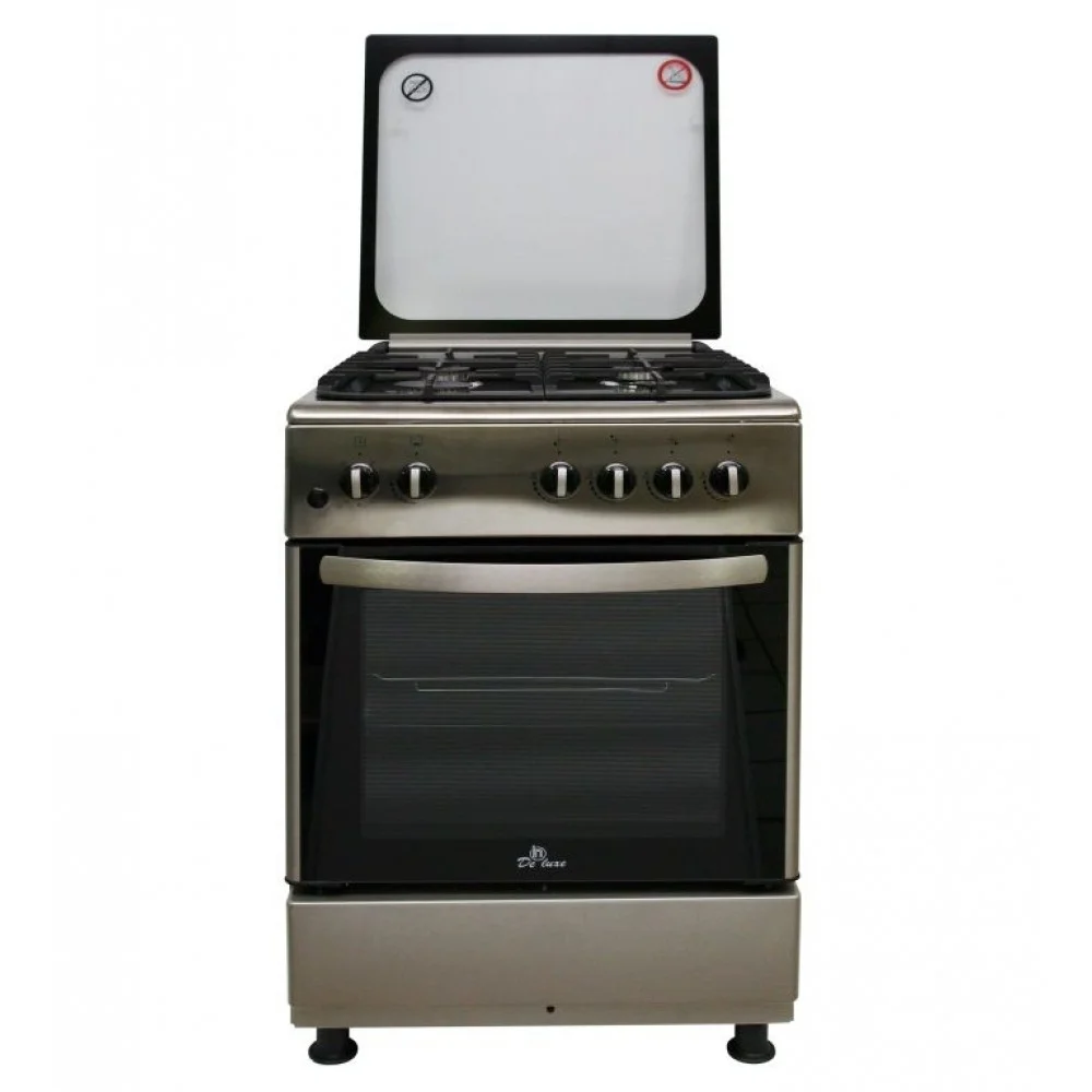 Фото Плита DE LUXE 606040.24 г 000 (кр) чр Inox