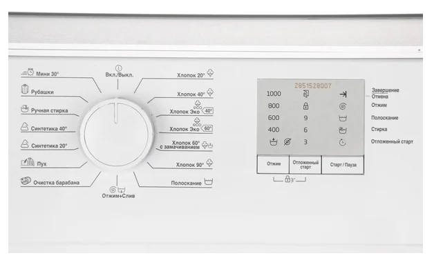 Фотография Стиральная машина BEKO WRS5511BWW