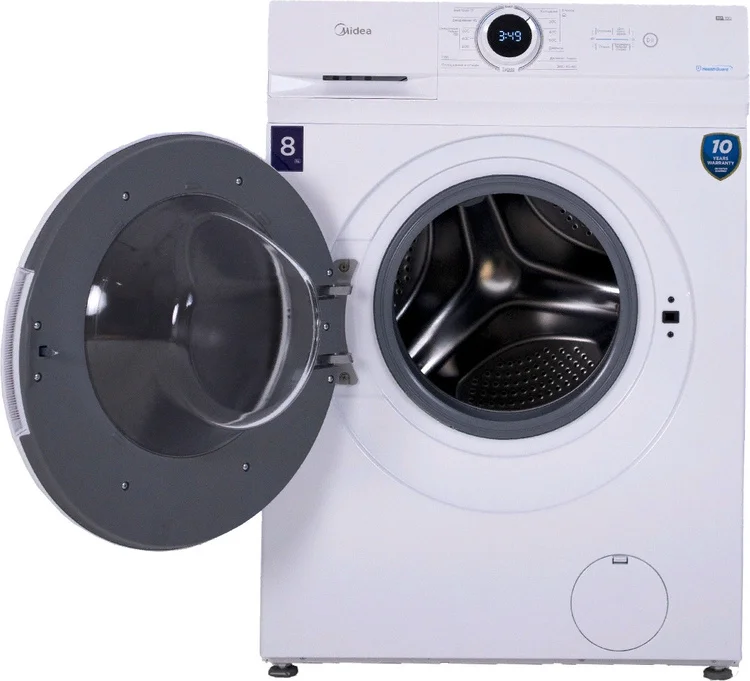 Фотография Стиральная машина MIDEA MF100W80B/W-C
