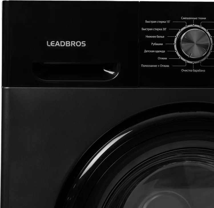 Картинка Стиральная машина LEADBROS XQG60-1017P Black