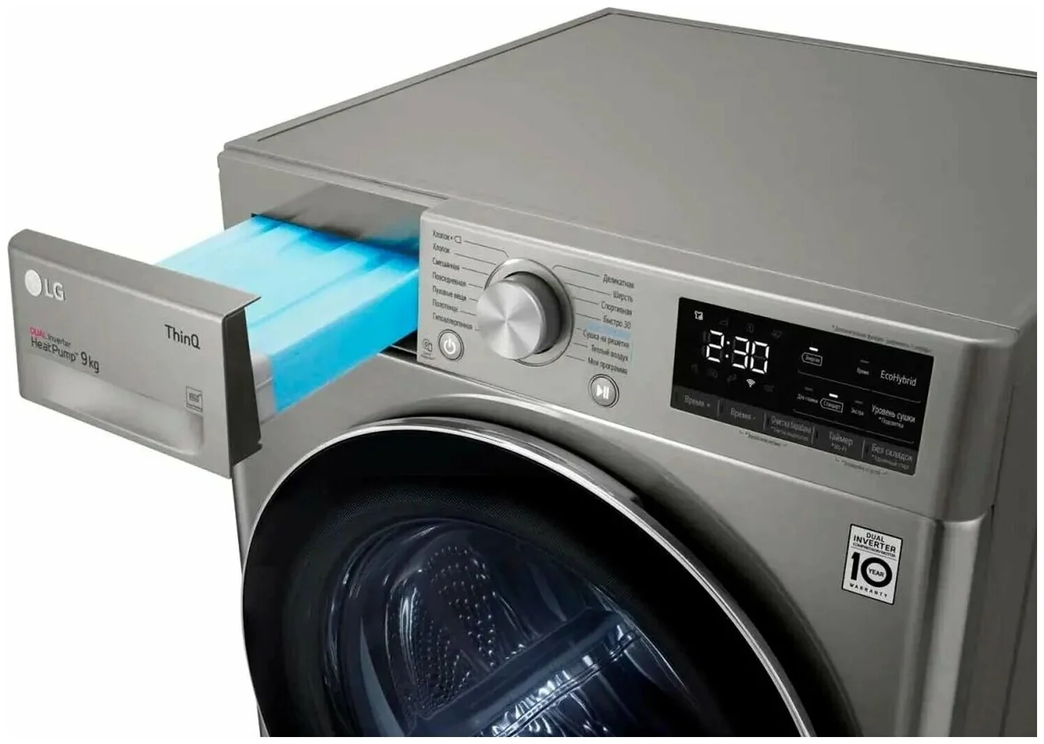 Фотография Сушильная машина LG DC90V5V9S Фотография Сушильная машина LG DC90V5V9S