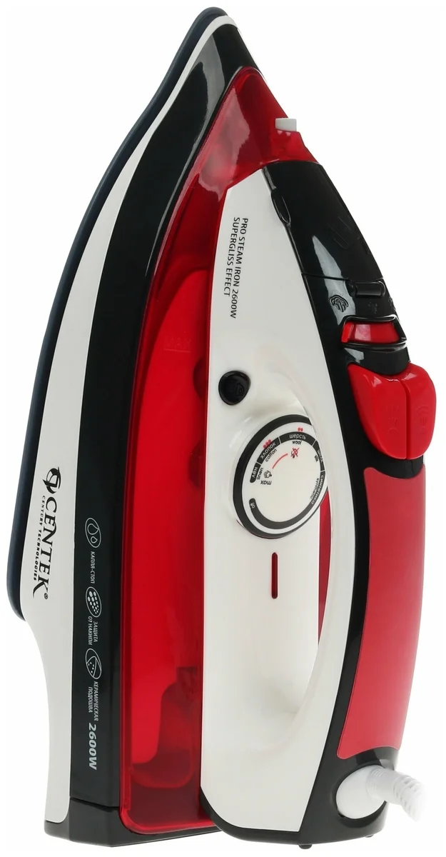 Фотография Утюг CENTEK CT-2336 RED