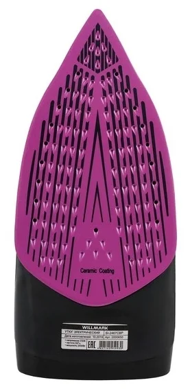Фотография Утюг WILLMARK SI-2467CBP