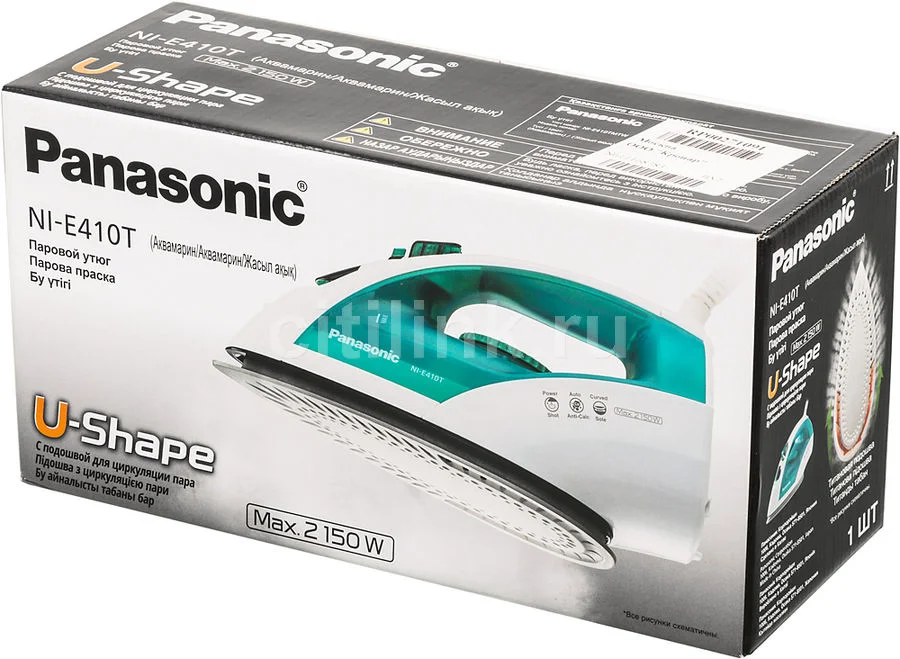 Цена Утюг PANASONIC NI-E410TMTW