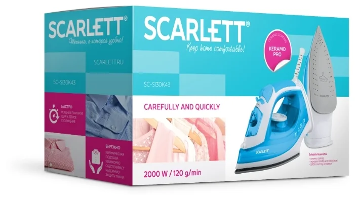 Купить Утюг SCARLETT SC-SI30K43