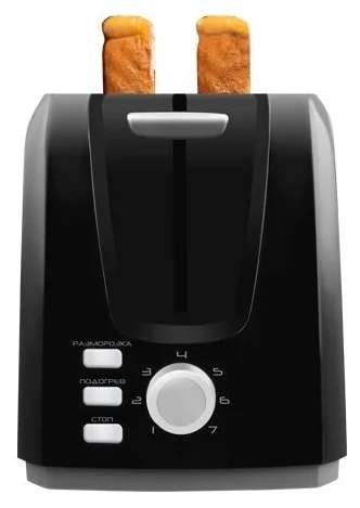 Фото Тостер CENTEK СТ-1429 (Black/SS)