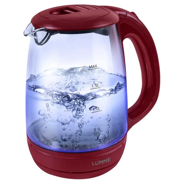 Фото Чайник LUMME LU-134 Red granat