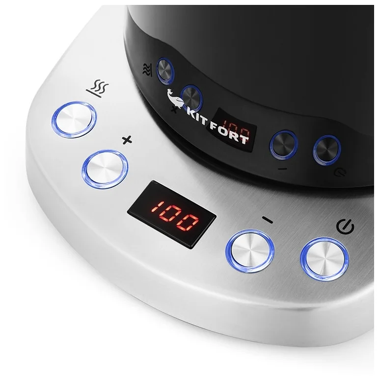 Цена Чайник Kitfort KT-660-2 Black