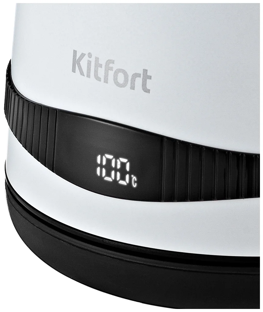 Цена Чайник Kitfort КТ-6121-2 белый