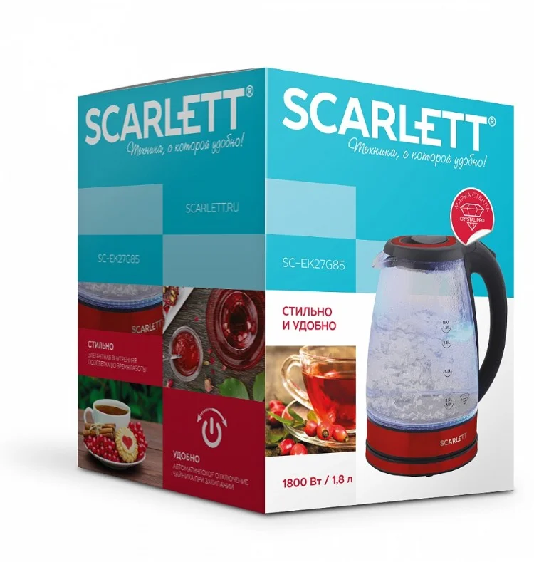 Фото Чайник SCARLETT SC-EK27G85