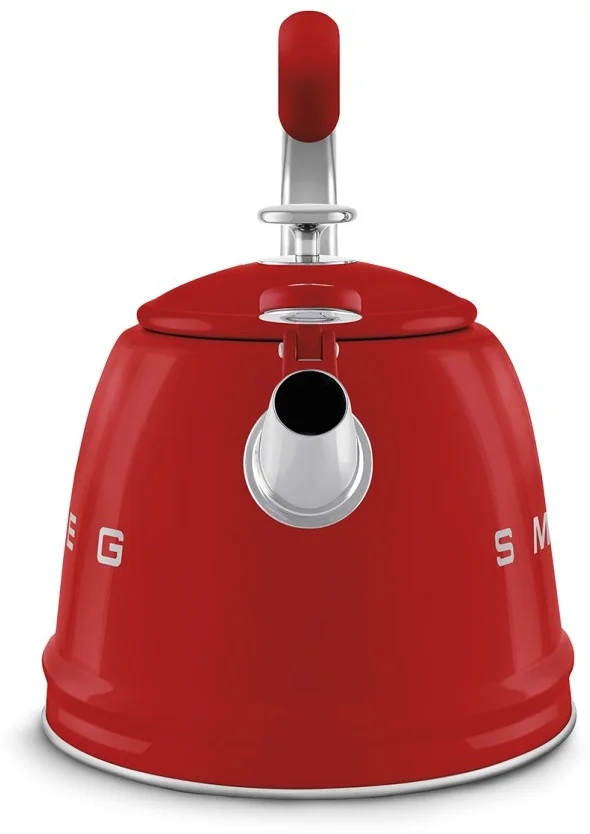 Фотография Чайник со свистком SMEG CKLW2001RD