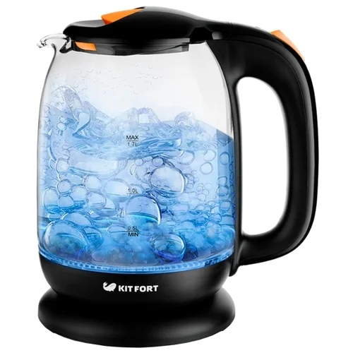Чайник Kitfort KT-625-3 Black-Orange