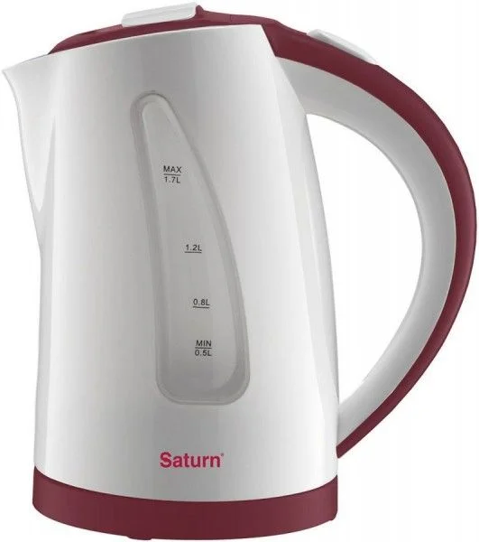 Фото Чайник SATURN ST-EK8425 White-Red