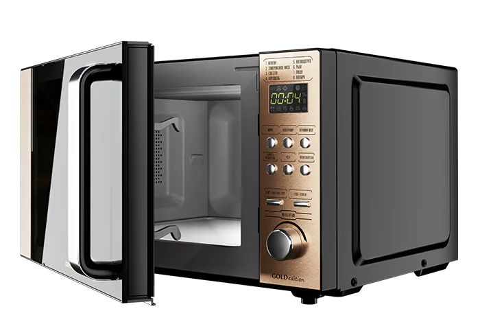 Фото Микроволновая печь CENTEK CT-1574 Black/Gold