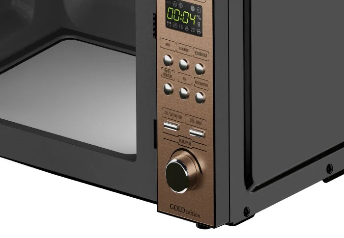 Картинка Микроволновая печь CENTEK CT-1574 Black/Gold