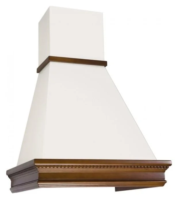 Фото Вытяжка ELIKOR Вилла Валенсия 60П-650-ПЗЛ baked milk/oak unpainted