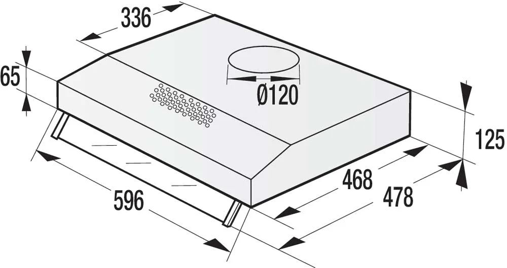 Картинка Вытяжка GORENJE WHU629EW/M