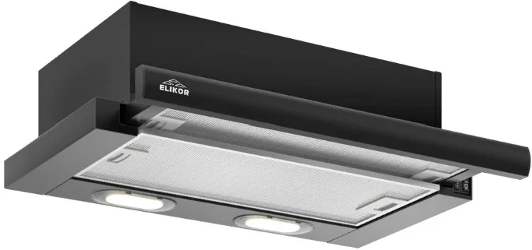 Фото Вытяжка ELIKOR Slide 60П-430 (Black/Black)