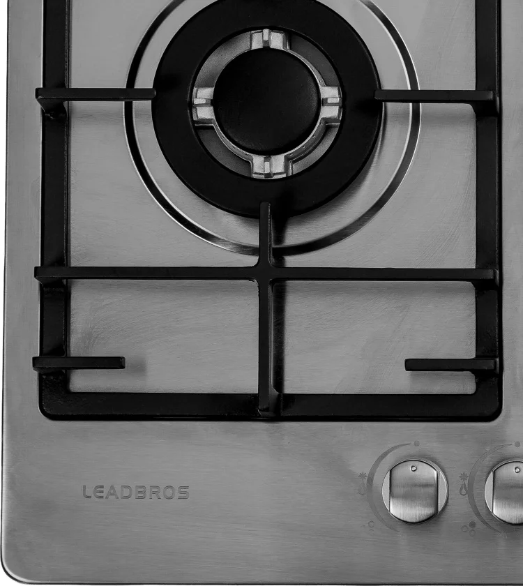 Фото Варочная поверхность LEADBROS 3 GB6001SS серебристый
