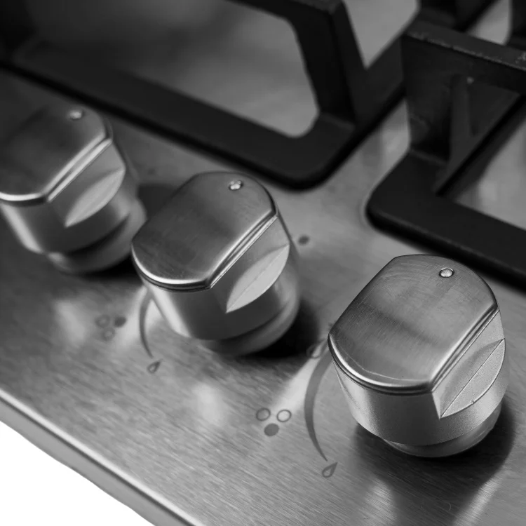 Фотография Варочная поверхность LEADBROS 3 GB6001SS серебристый