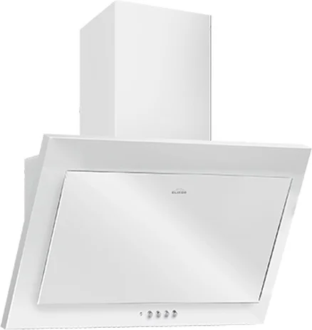 Фото Вытяжка ELIKOR Коралл 60П-430-КЗД White/белое стекло