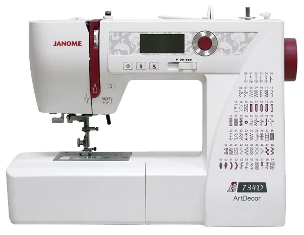 Фото Швейная машина JANOME ArtDecor 734D