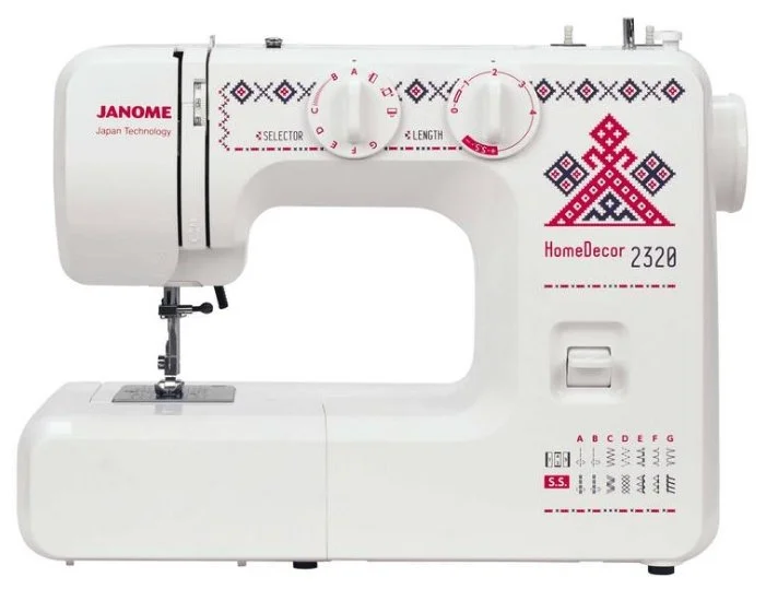 Фото Швейная машина JANOME HomeDecor 2320