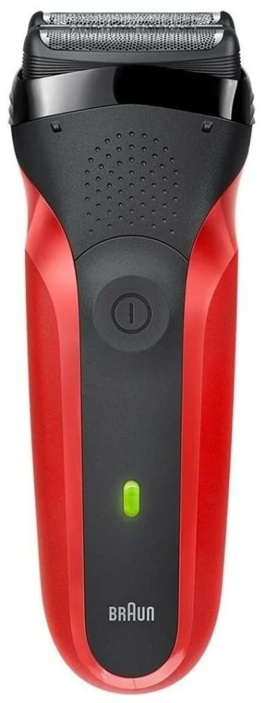 Бритва BRAUN 300S BLK/red