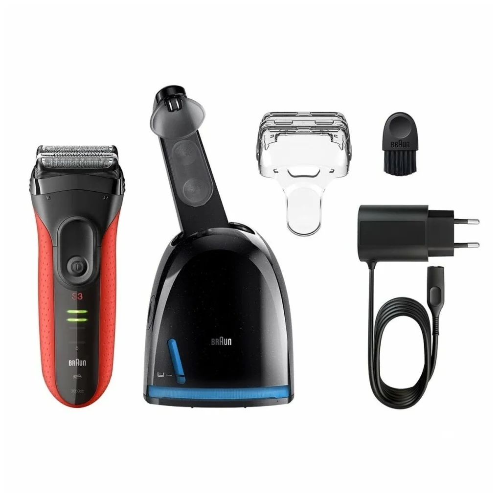 Цена Бритва BRAUN 3050CC EE BK/RD Цена Бритва BRAUN 3050CC EE BK/RD