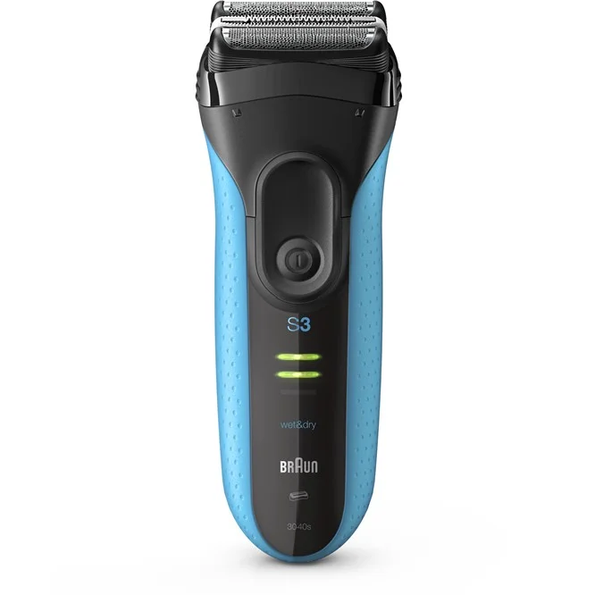 Фотография Бритва BRAUN 3010 MN BLACK/BLUE BOX
