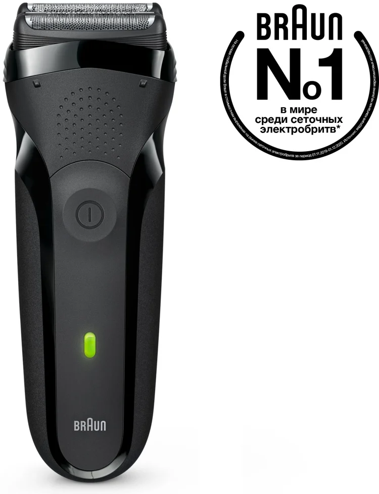 Бритва BRAUN 300 BLK/BLK BOX