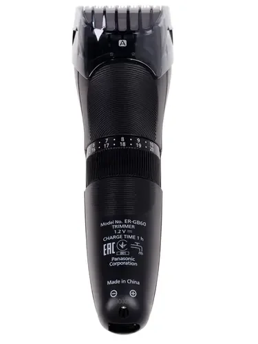 Фотография Машинка для стрижки PANASONIC ER-GB60-K520