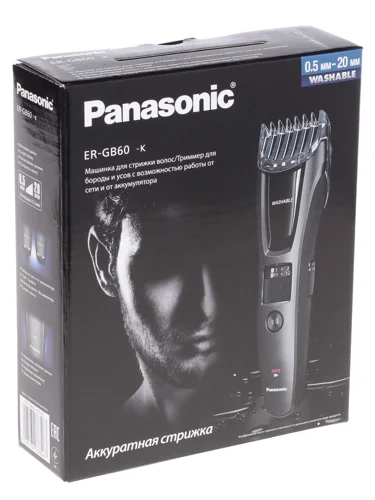 Машинка для стрижки PANASONIC ER-GB60-K520 заказать