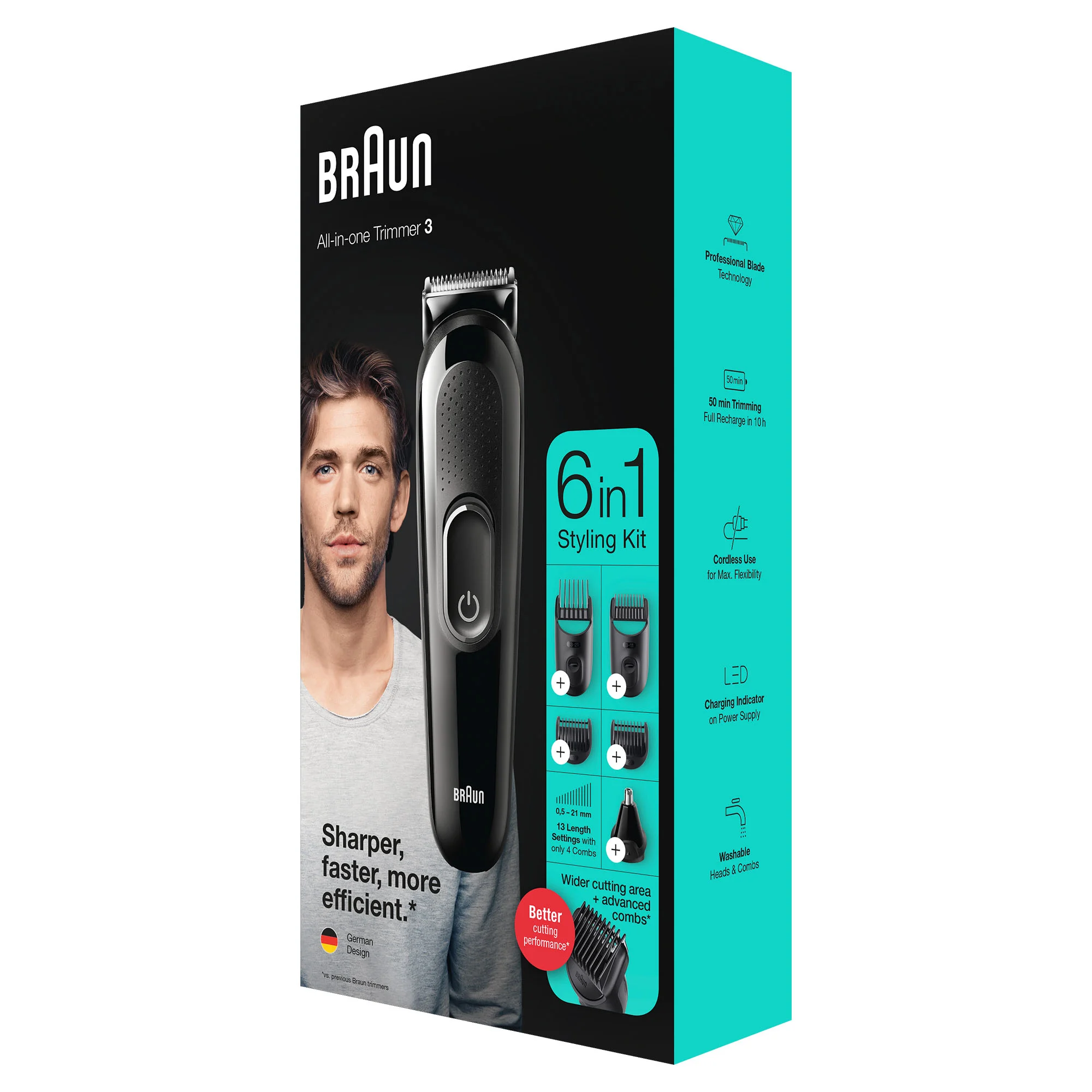 Триммер BRAUN MGK3320 Казахстан