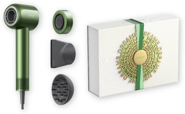 Фотография Фен DREAME Hair Glory Master High-Speed Hair Dryer (AHD10) Green Фотография Фен DREAME Hair Glory Master High-Speed Hair Dryer (AHD10) Green