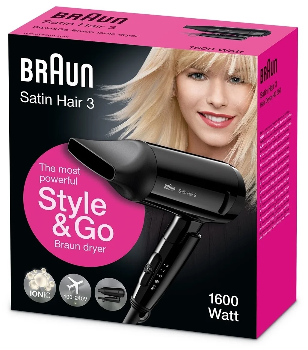 Цена Фен BRAUN HD 350