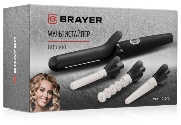 Стайлер BRAYER BR3300 Казахстан