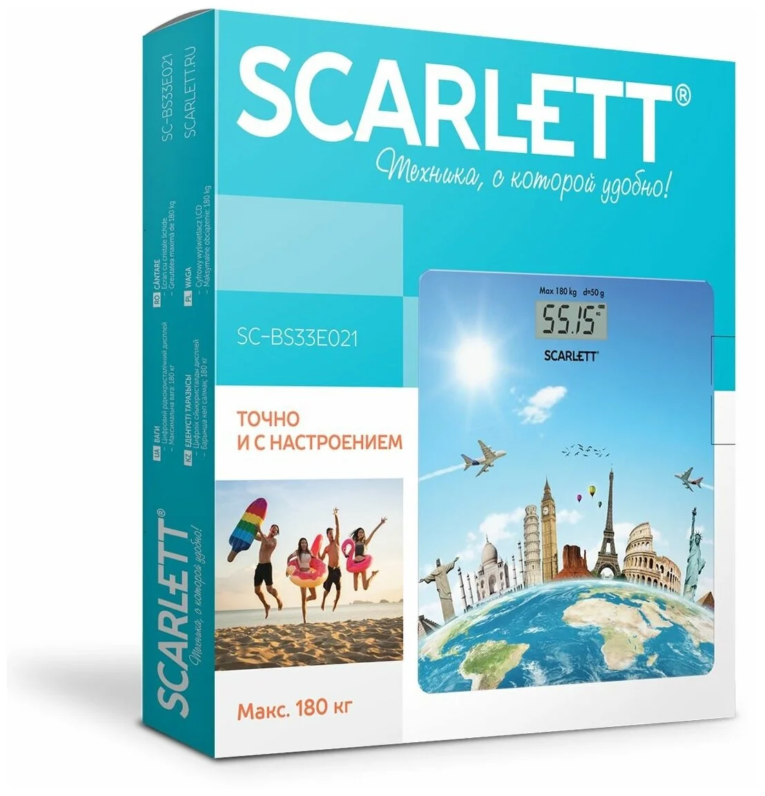 Фото Весы напольные SCARLETT SC-BS33E021