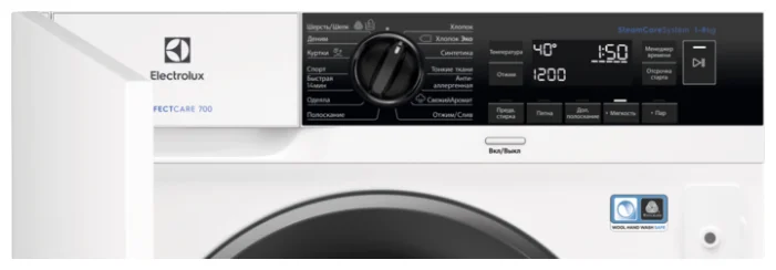 Фото Встраиваемая стиральная машина ELECTROLUX EW7F3R48SI