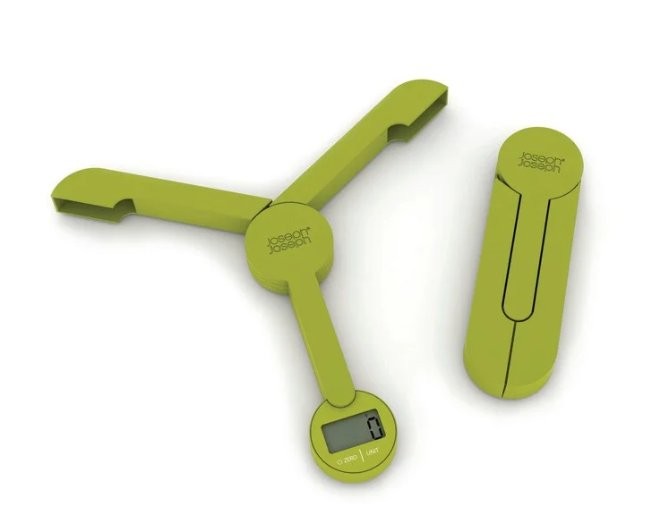 Купить Весы для кухни, раскладные, зеленые Joseph Joseph TriScale™ 40072