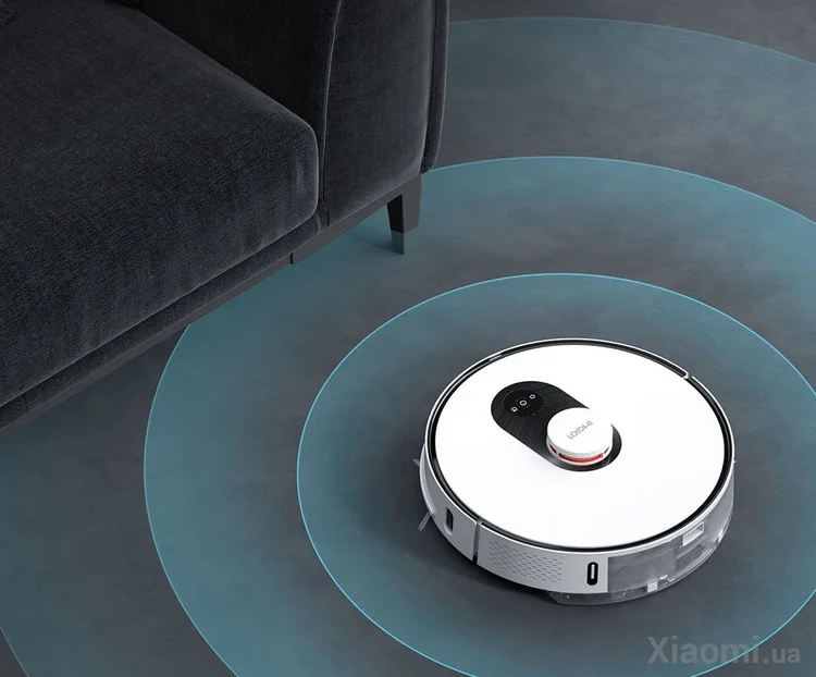 Робот-пылесос Roidmi EVE Plus Robot Vacuum and Mop Cleaner Казахстан