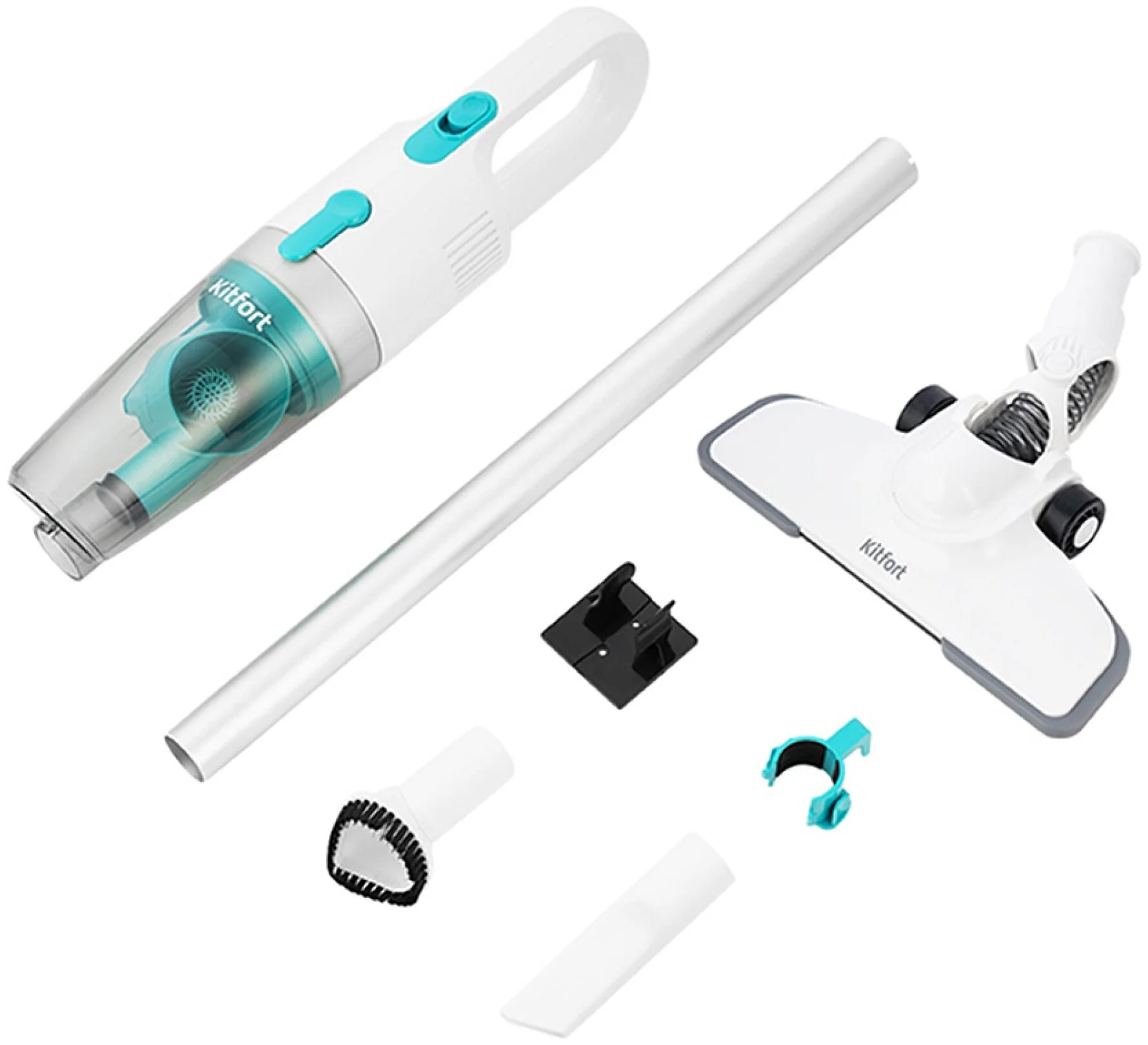 Фотография Пылесос KITFORT KT-586-1 белый