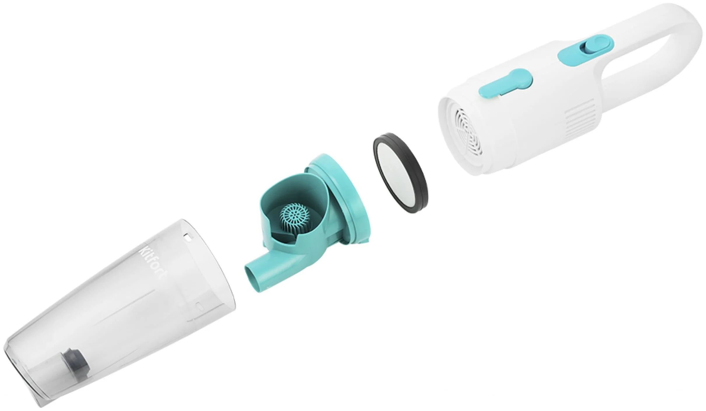 Пылесос KITFORT KT-586-1 белый заказать