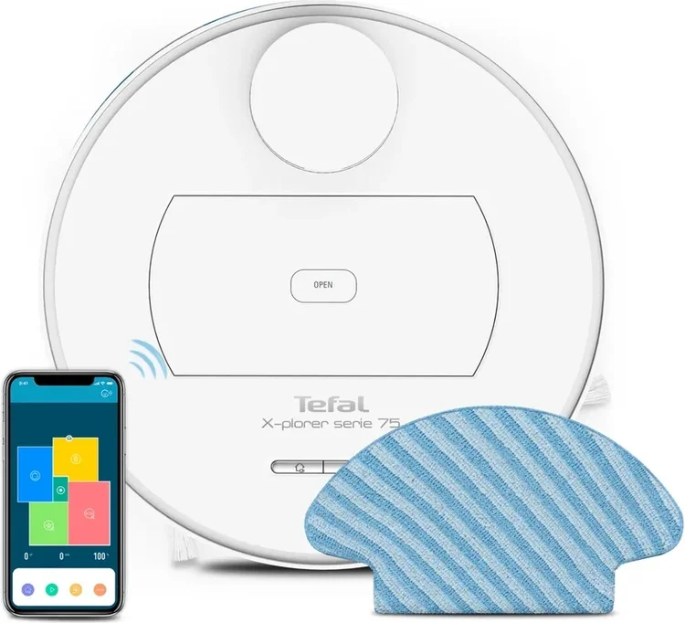 Фото Робот-пылесос TEFAL RG7687WH