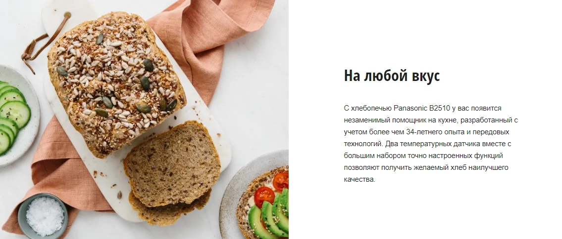 Хлебопечь PANASONIC SD-B2510WTS Казахстан